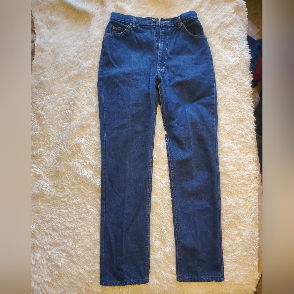 Lee's Straigh Leg Dark Blue Jeans
